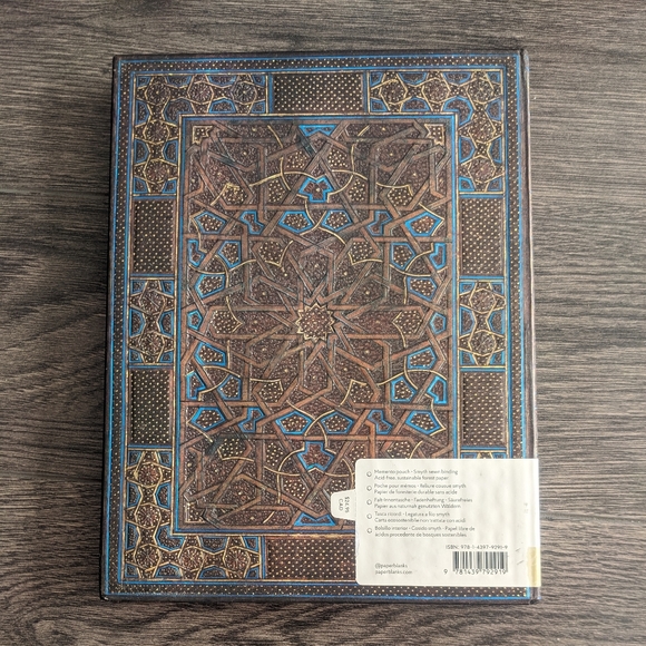 Hardcover journal paperblanks midnight star - Picture 2 of 3